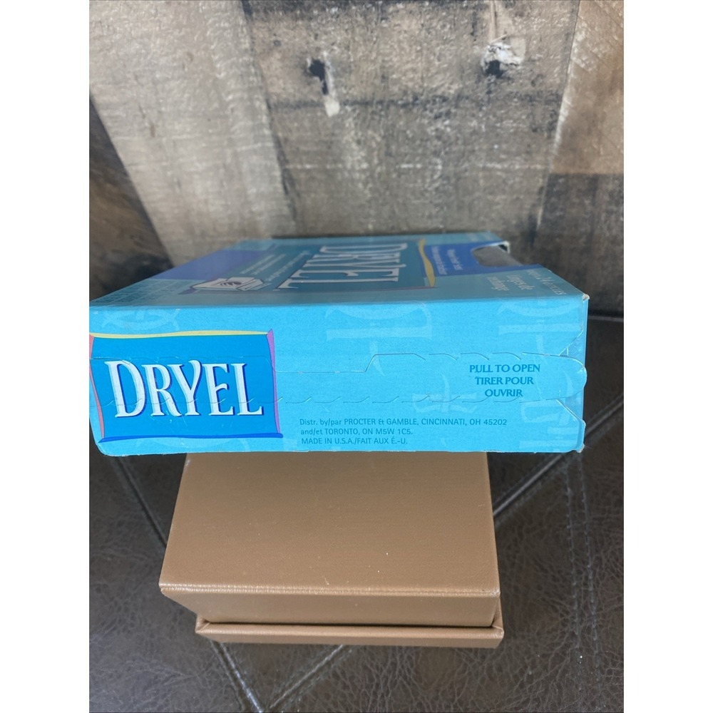 DRYEL At Home Dry Cleaning Cloth Refill Whisper Fresh Scent NEW Sealed 2001 P&G - Picture 7 of 10